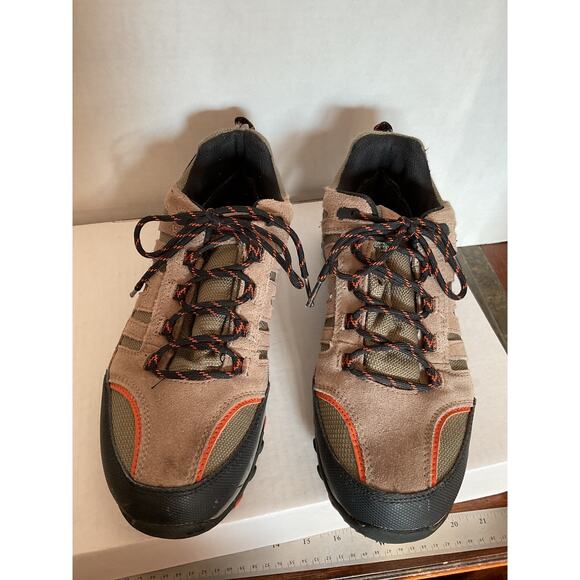 Wolverine- W20326 - Men’s Waterproof Suede Hiking/Trail Shoes -Tan/Orange - 10M main image 11